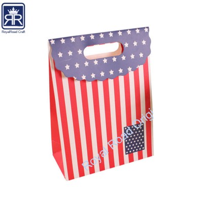 America flag design paper bag