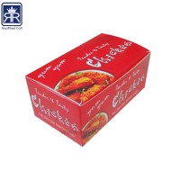 paper Unique fried chicken fast food take away packing box custom from china